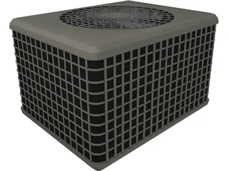 Air Conditioner 3D Model preview