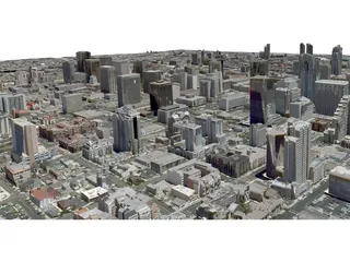 San Diego City 3D Model preview