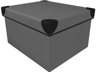 Box 3D Model preview
