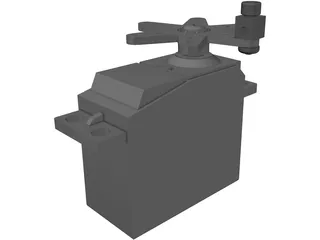RC Servo Futaba 3003 3D Model preview