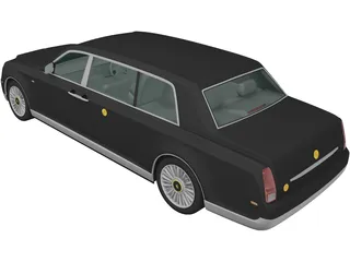 Toyota Century Royal (2006) 3D Model preview