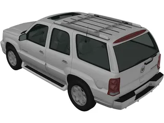 Cadillac Escalade (2002) 3D Model preview