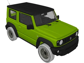 Suzuki Jimny (2019) 3D Model preview