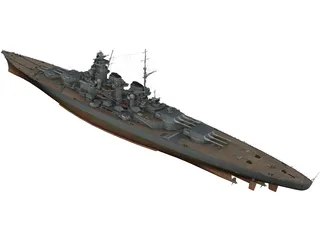 Grosser Kurfurst 3D Model preview