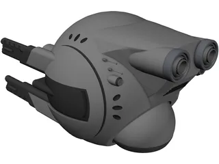 Drone Oblivien 3D Model preview