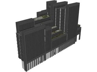 One London Wall Place 3D Model preview