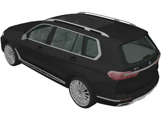 BMW X7 [G07] (2019) 3D Model preview