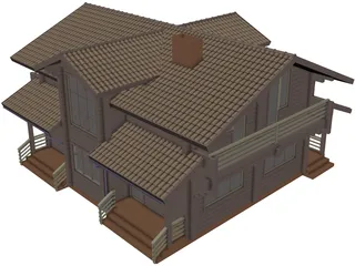 House 3D Model preview