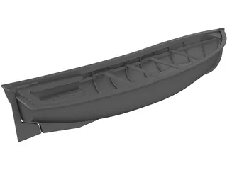 Canoe River 3D Model preview