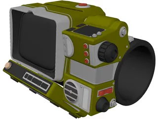 Pip-Boy 2000 3D Model preview