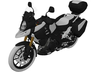 Suzuki V-Storm 1000 3D Model preview