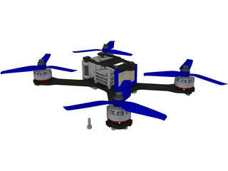 Franz Valve Balloon Drone Navigation 3D Model preview