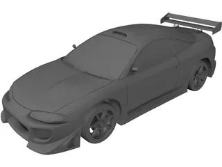 Mitsubishi Eclipse (1995) 3D Model preview