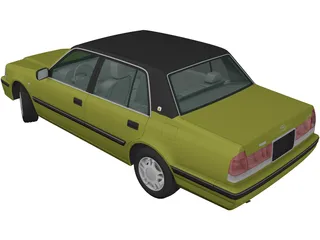 Toyota Crown Comfort (1995) 3D Model preview