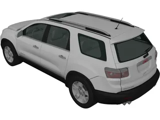 GMC Acadia (2011) 3D Model preview