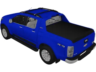 Chevrolet S10 High Country (2018) 3D Model preview