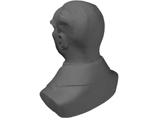 Ataturk Bust 3D Model preview