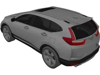 Honda CR-V (2019) 3D Model preview