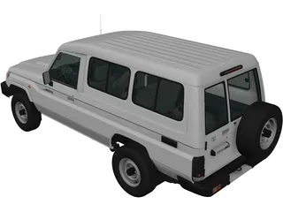 Toyota Land Cruiser (2010) 3D Model preview