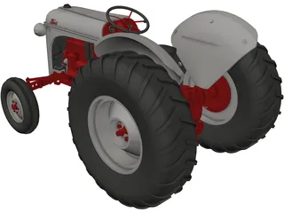 Ford 8N 3D Model preview