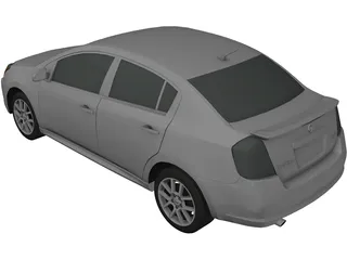 Nissan Sentra (2008) 3D Model preview