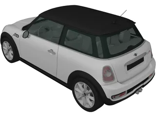 Mini Cooper S (2011) 3D Model preview