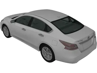 Nissan Altima (2013) 3D Model preview