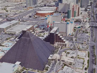 Las Vegas City, USA (2019) 3D Model preview