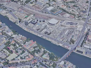 Berlin City, Germany (2019) 3D Model preview