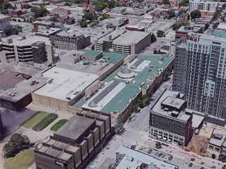 Hamilton City, ON, Canada (2019) 3D Model preview