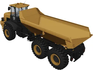 Dump Truck 3D Model preview