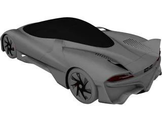 SSC Tuatara (2019) 3D Model preview