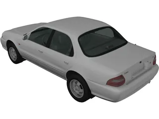 Kia Clarus (1998) 3D Model preview