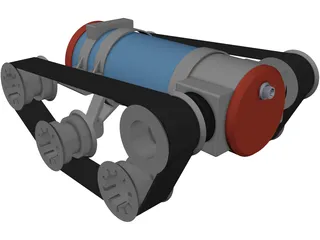 Marine Vision Medusa Crawler 3D Model preview