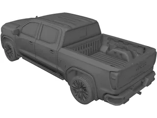 GMC Sierra 1500 (2019) 3D Model preview