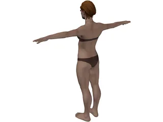 Woman 3D Model preview