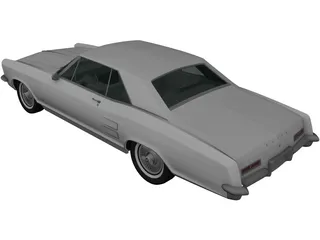 Buick Riviera (1963) 3D Model preview