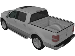 Lincoln Mark LT (2005) 3D Model preview
