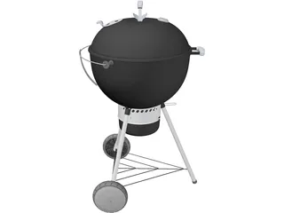 Grill 3D Model preview