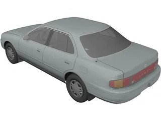 Toyota Camry (1992) 3D Model preview