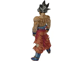 Goku Ultra 3D Model preview