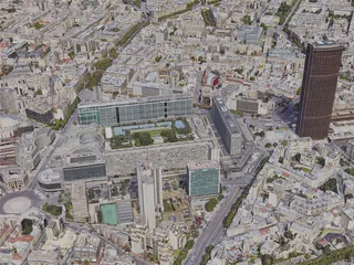 Paris City, France [53M] (2019) 3D Model preview