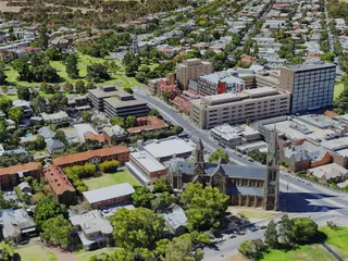 Adelaide City, Australia (2019) 3D Model preview