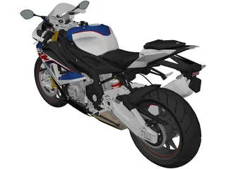 BMW S 1000 RR (2018) 3D Model preview