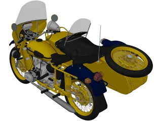 Ural M67-36-P (1976) 3D Model preview