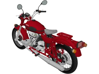 Ural Solo sT (2013) 3D Model preview