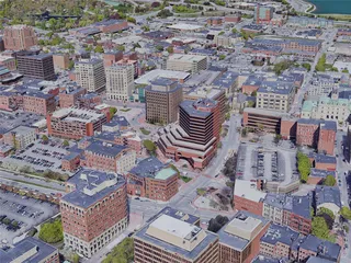 Portland City, ME, USA (2019) 3D Model preview