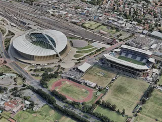 Durban City, South Africa (2019) 3D Model preview