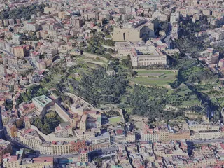 Naples City, Italy (2019) 3D Model preview
