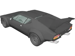 De Tomaso Pantera (1984) 3D Model preview